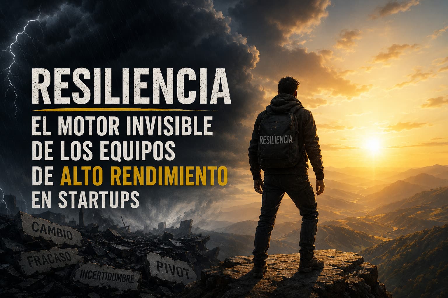 Resiliencia: El motor invisible de los equipos de alto rendimiento en Startups